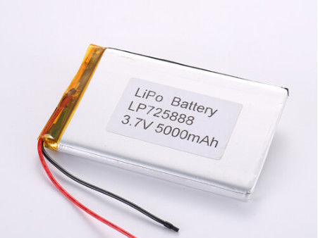 5000MAH LP725888 Lityum Polimer Pil Ürün Üreticileri için Tam Şarjlı Voltaj 3.7V