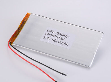 3.7V 5000mAh Li-ion pil 2-3 saat şarj süresi OEM ve ODM Desteklenir