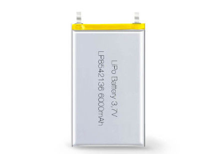 LP8542136 3.7V 6000mAh 3.7V Voltaj Uygulamaları için Polimer Li-ion Şarj Edilebilir Hücre OEM ve ODM Desteklenir