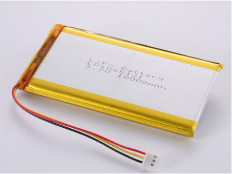 FT203040P/3.7V/210mAh LP1066121 için Li-polimer pil hücresi 3.7V 10000MAH Serbestleme sıcaklığı -20 ila 60 derece Selsüs