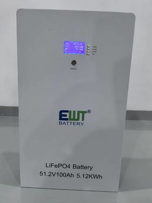 Premium EWT LiFePO4 51.2V 100Ah 5.12kWh Batarya Güvenilir Güneş ve RV Gücü için