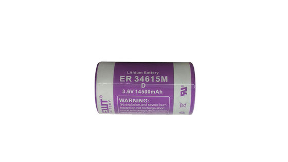 Yüksek Kapasiteli ER34615M 3.6V 14500mAh Lityum Bataryası. Akıllı Ölçüler, IoT Aygıtları ve Yedekleme Sistemleri için İdeal.