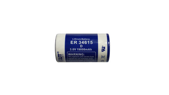 ER34615 3.6V 19000mah Lityum Tiyonil Klorür Pil ER18505M Kimyası Li-SOCl2 Pil Smt PCB İçin