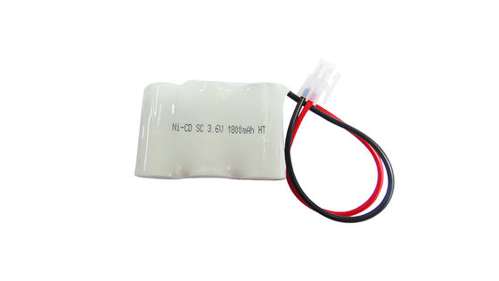 Uzun süreli güç şarj edilebilir NI-CD 3.6V 1800MAH Nikel Kadmiyum Pil