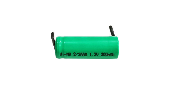 NIMH 1.2V 300MAH Uzun ömürlü şarj edilebilir nikel metal hidrür pil hafıza etkisi ve değişken kapasite