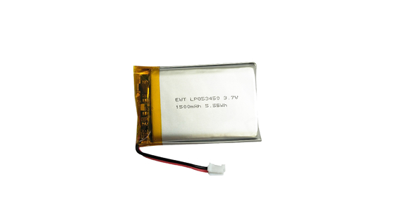 LP853450 3.7V 1500mAh Miniatür LiPo Pil -20°C'den 60°C'ye