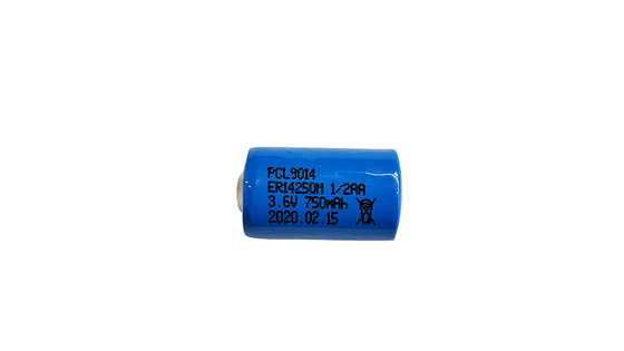 ER14250M 3.6V 750mAh Lityum Tiyonil Klorür Pil Aşırı Ortamlar için