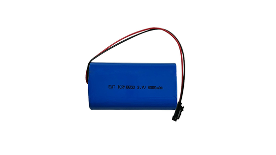 ICR18650 3.7V 6000mAh Lityum İyon Pil Paketi Güvenlik Koruması